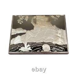 Franklin Mint Norman Rockwell's Fondest Memories Playing Hookey Sterling Silver