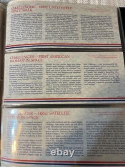 Franklin Mint Official American Space Flight Silver Anniversary 25 Silver Medals