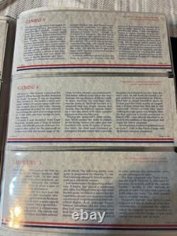 Franklin Mint Official American Space Flight Silver Anniversary 25 Silver Medals