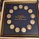 Franklin Mint Official Bicentennial Medals Of Original 13 States. 925 Ss Coins