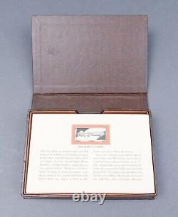 Franklin Mint Official Classic Car Ingot Collection Sterling Silver Set With COA