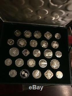 Franklin Mint Official Gaming Coins of Great Casinos Sterling Silver Proof Set