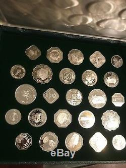 Franklin Mint Official Gaming Coins of Great Casinos Sterling Silver Proof Set