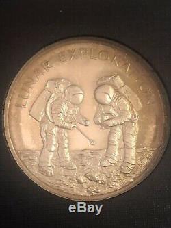 Franklin Mint PROJECT APOLLO 13 20 Medal Set Sterling Silver COA Space Flown