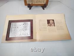 Franklin Mint Pablo Picasso The Hunter Sterling Silver Etching Framed 6x7 3/8