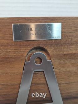 Franklin Mint Pablo Picasso The Hunter Sterling Silver Etching Framed 6x7 3/8