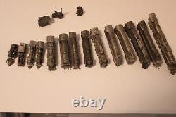 Franklin Mint Pewter Trains 14 locos 3 Work Cars from Worlds Greatest Locomotive