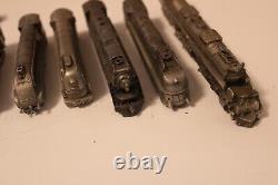 Franklin Mint Pewter Trains 14 locos 3 Work Cars from Worlds Greatest Locomotive