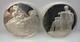 Franklin Mint Postmasters Of America Sterling Silver Medals Mary Cassatt Lincoln