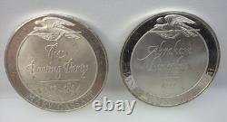Franklin Mint Postmasters of America Sterling Silver Medals Mary Cassatt Lincoln