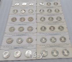 Franklin Mint Presidential Commemorative AMEX Edition 36 Sterling Silver Medals