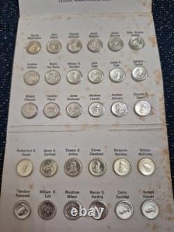 Franklin Mint Presidential Mini Coin 1ST. ED Sterling Silver 50.4 grams