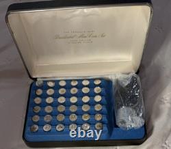 Franklin Mint Presidential Mini Coin Set First Edition Silver Coins