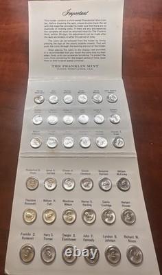 Franklin Mint Presidential Mini-coin Set