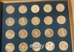Franklin Mint Presidential Set 35 Coins 26mm Sterling Silver