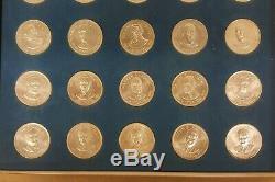 Franklin Mint Presidential Set 35 Coins 26mm Sterling Silver