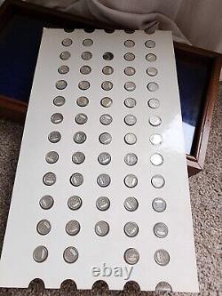 Franklin Mint Presidents And First Ladies Sterling Silver Coin Collection New