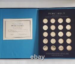 Franklin Mint Project Apollo XIII Man's Greatest Adventure 20 Coins