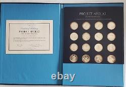 Franklin Mint Project Apollo XIII Man's Greatest Adventure 20 Coins