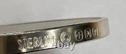 Franklin Mint Roberts Birds, No. 40 Yellow Shafted Flicker. 925 Sterling Silver