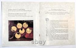 Franklin Mint Roosevelt Centenary 25 Medals 24k Gold Plate on Sterling Silver