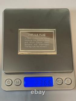 Franklin Mint Silver Art Bar 2.19 ASW (2.36 Troy Oz Sterling Silver)