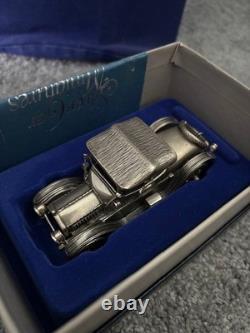 Franklin Mint Silver Car Miniatures Set