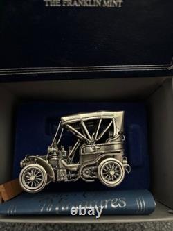 Franklin Mint Silver Car Miniatures Set