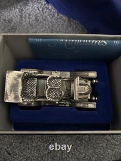 Franklin Mint Silver Car Miniatures Set