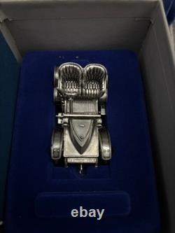 Franklin Mint Silver Car Miniatures Set