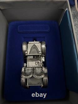 Franklin Mint Silver Car Miniatures Set