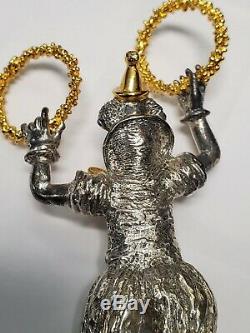 Franklin Mint Silver Circus By Sascha Brastoff Horse And Clown Sterling Silver