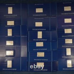 Franklin Mint Silver Ingots Emblems of the World's Greatest Auto's-Free Ship USA
