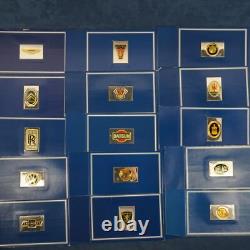 Franklin Mint Silver Ingots Emblems of the World's Greatest Auto's-Free Ship USA