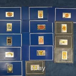 Franklin Mint Silver Ingots Emblems of the World's Greatest Auto's-Free Ship USA