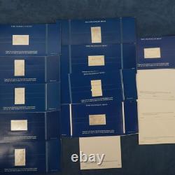 Franklin Mint Silver Ingots Emblems of the World's Greatest Auto's-Free Ship USA