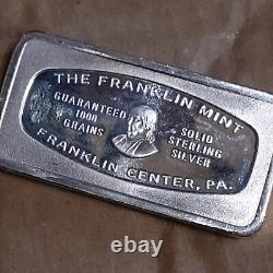 Franklin Mint Solid Sterling Silver 1000 Grains Amalgamated Bank, Chicago. IL