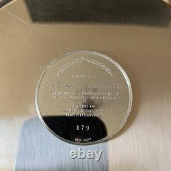 Franklin Mint Solid Sterling Silver University Of Michigan Ltd Ed Plate