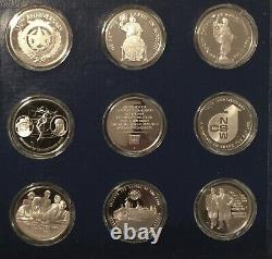 Franklin Mint Special Commemorative 1973 First Edition Sterling Silver Proof Set