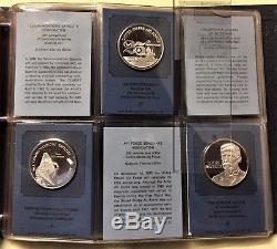 Franklin Mint Special Commemorative First Edition 1972 Sterling Silver Proof Set