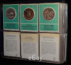 Franklin Mint Special Issues First Edition Proofs Bronze And Sterling Silver