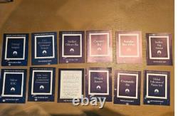 Franklin Mint Star Trek Insignia Badges Sterling Silver Framed 24K Gold Set