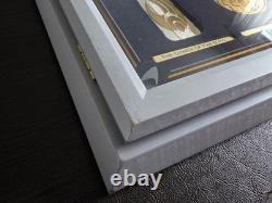 Franklin Mint Star Trek Insignias Sterling Silver Framed 24K Gold (BOTH SETS)