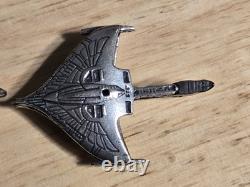 Franklin Mint Star Trek Sterling Silver USS EXCELSIOR And Romulan War Bird Lot