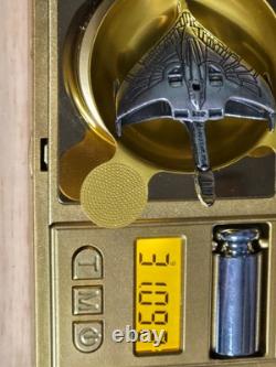 Franklin Mint Star Trek Sterling Silver USS EXCELSIOR And Romulan War Bird Lot