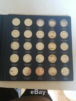 Franklin Mint States Sterling Silver Proof Set 22.5 troy oz coin scrap junk
