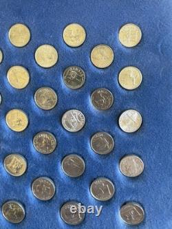 Franklin Mint States of the Union 50-Piece First Edition Sterling Silver