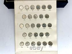 Franklin Mint States of the Union Mini Coin Set First Edition Sterling Silver