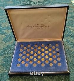 Franklin Mint States of the Union Mini Coin Set Sterling Silver First Edition