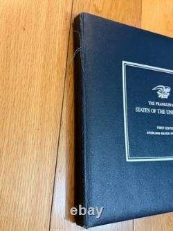 Franklin Mint States of the Union Series Proof Sterling Silver First Edition